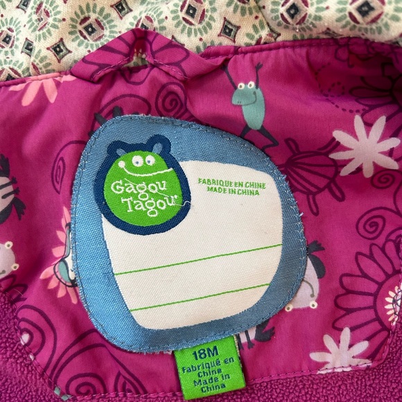 Gagou tagou toddler jacket 18 months - Picture 3 of 5